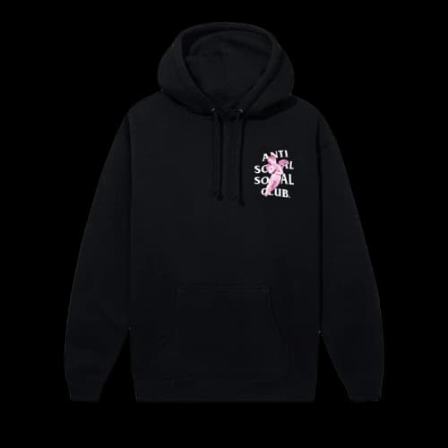 Anti Social Social Club Angels Hoodie 'Black'
