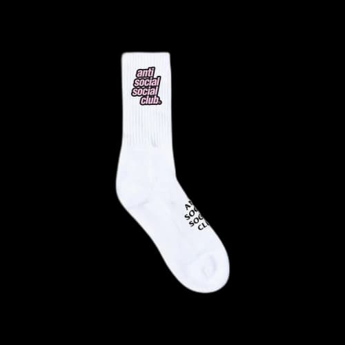 Anti Social Social Club Sock 'White'