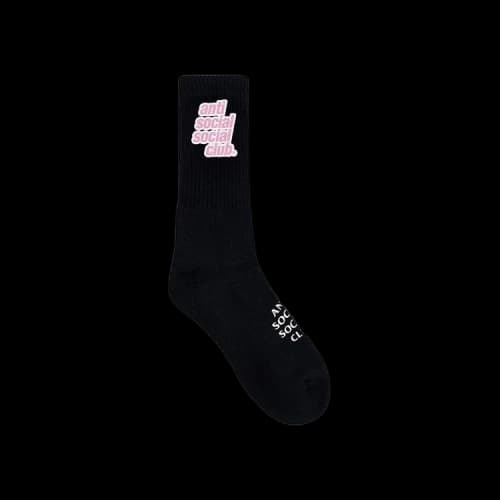 Anti Social Social Club Sock 'Black'