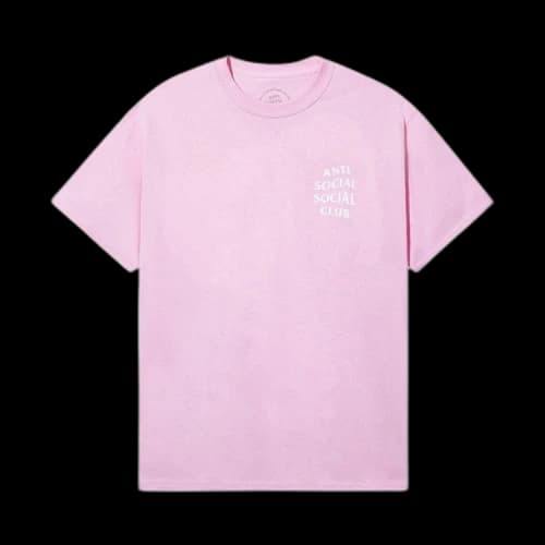 Anti Social Social Club Seasonal Mind Games Tee 'Candy Pink'
