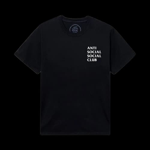 Anti Social Social Club First Post Tee 'Black'
