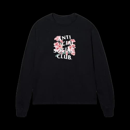 Anti Social Social Club Eternity Long-Sleeve 'Black'