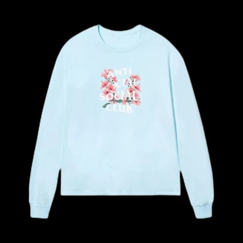 Anti Social Social Club Eternity Long-Sleeve 'Blue'