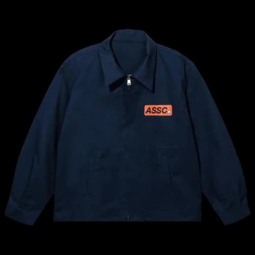 Anti Social Social Club Lightweight Mechanic Work Jacket 'Navy'