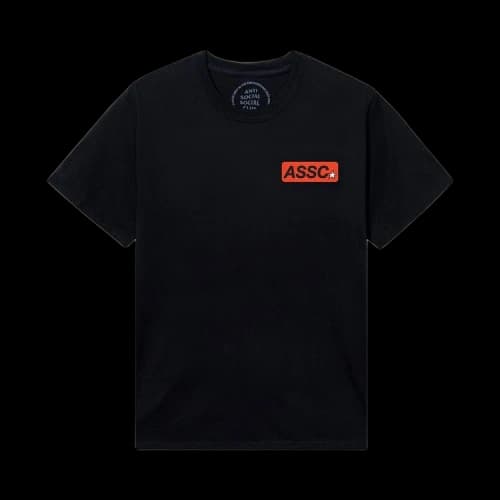 Anti Social Social Club Flames Tee 'Black'