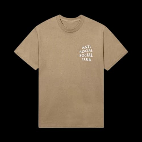 Anti Social Social Club Inside Out Tee 'Tan'