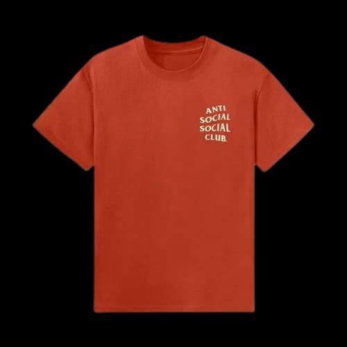 Anti Social Social Club Seasonal Mind Games Tee 'Orange'