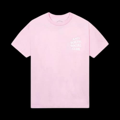 Anti Social Social Club Seasonal Mind Games Tee 'Pink'