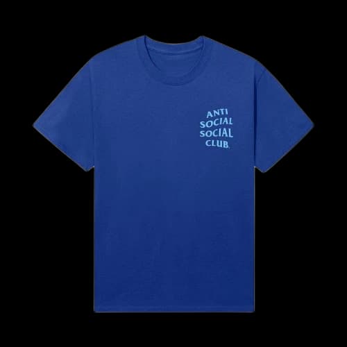 Anti Social Social Club Seasonal Mind Games Tee 'Blue'