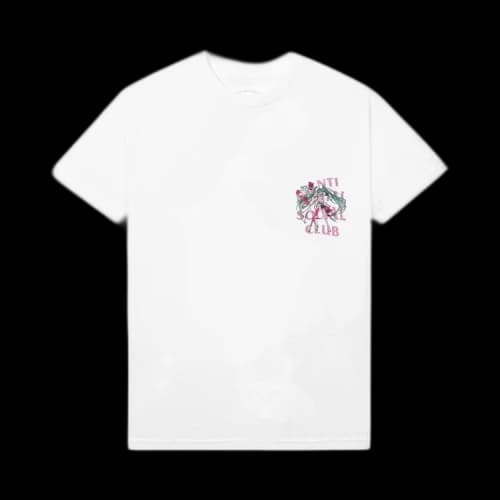 Anti Social Social Club x Goodsmile Racing Virtual Echo Tee 'White'