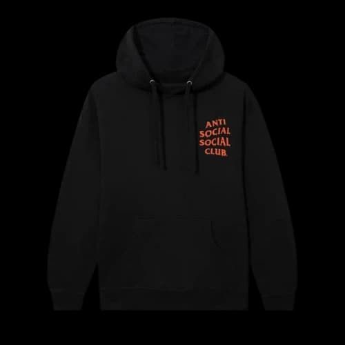 Anti Social Social Club Game Killer Hoodie 'Black'