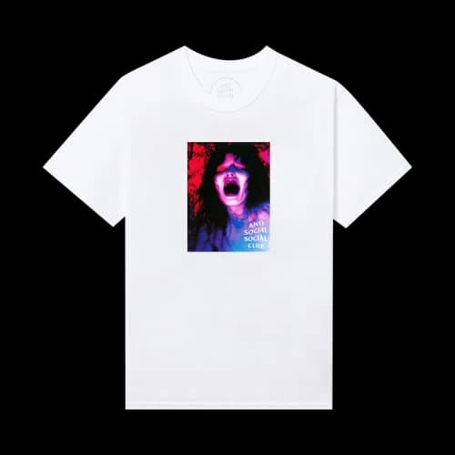 Anti Social Social Club Scream Tee 'White'