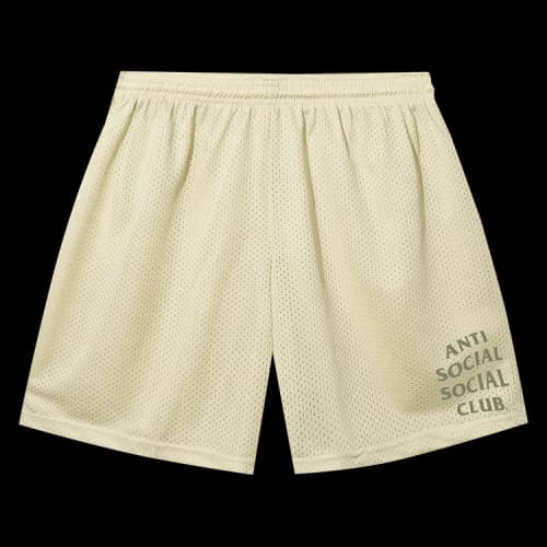 Anti Social Social Club Mind Games Shorts 'Vegas Gold'
