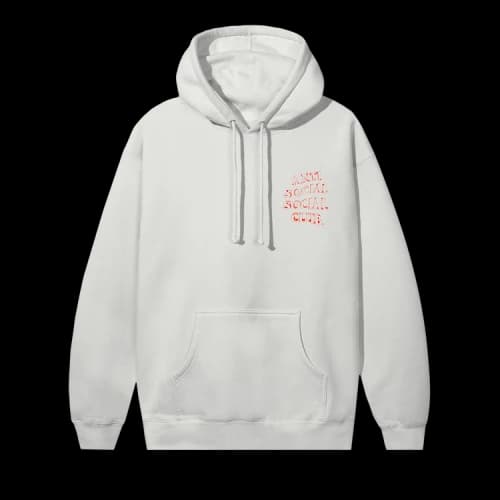 Anti Social Social Club 3D Mind Games Hoodie 'Smoke'