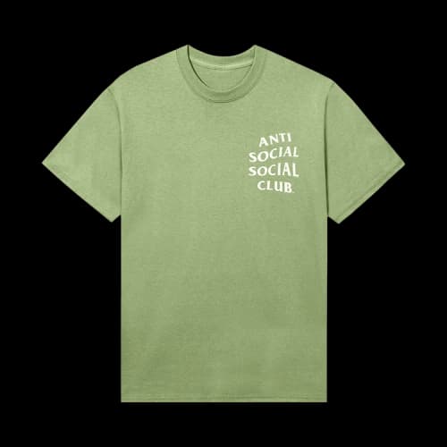 Anti Social Social Club Seasonal Mind Games Tee 'Lime'