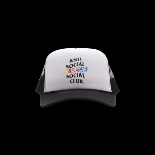 Anti Social Social Club x Nascar Games Trucker Cap 'Black'