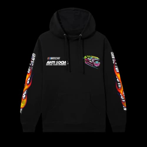 Anti Social Social Club x Nascar Daytona Hoodie 'Black'