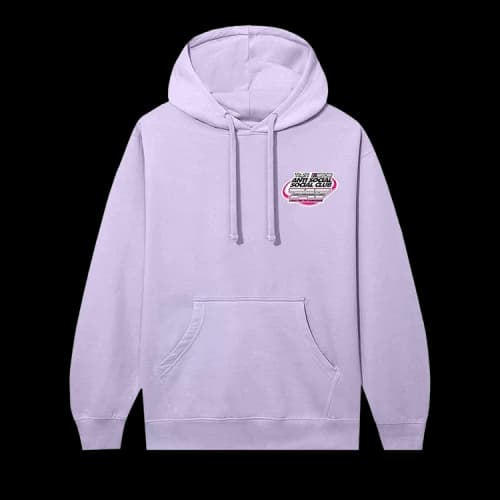 Anti Social Social Club x Nascar Games Hoodie 'Pink'