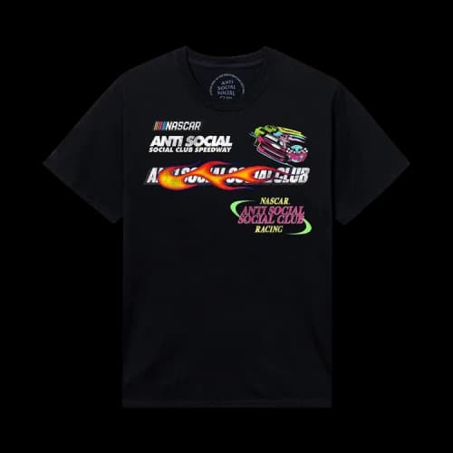 Anti Social Social Club x Nascar Daytona Tee 'Black'