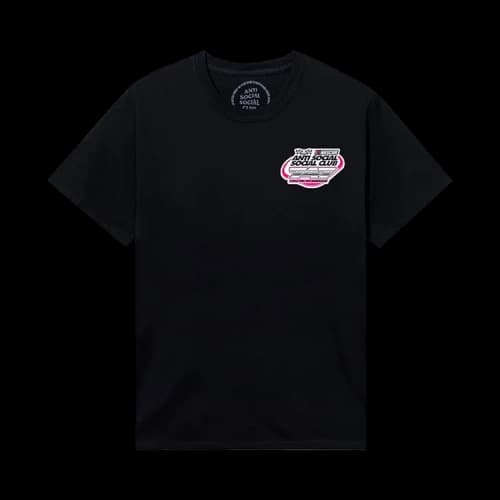 Anti Social Social Club x Nascar 747 Tee 'Black'