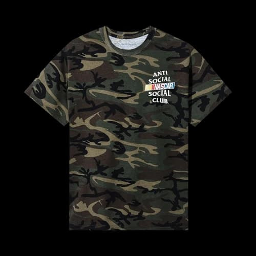 Anti Social Social Club x Nascar Games Tee 'Camo'