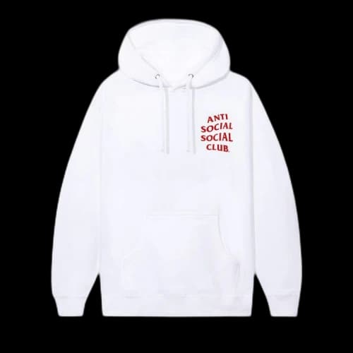 Anti Social Social Club Mind Games Hoodie 'White'