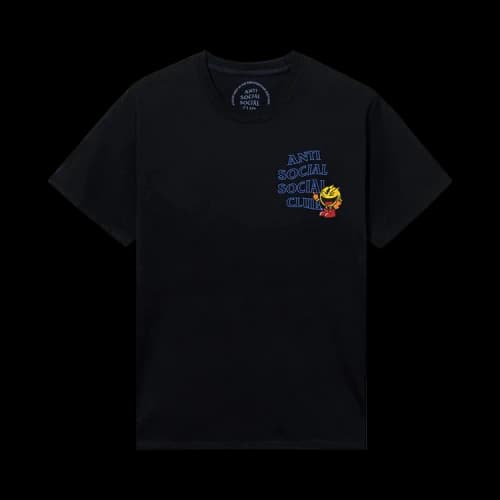 Anti Social Social Club x Pac Man Run Run Tee 'Black'
