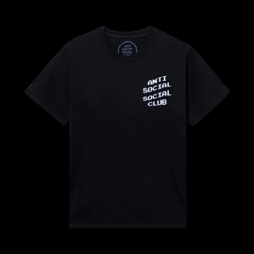Anti Social Social Club x Pac Man Pixel Tee 'Black'