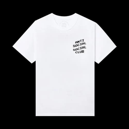 Anti Social Social Club x Pac Man Pixel Tee 'White'