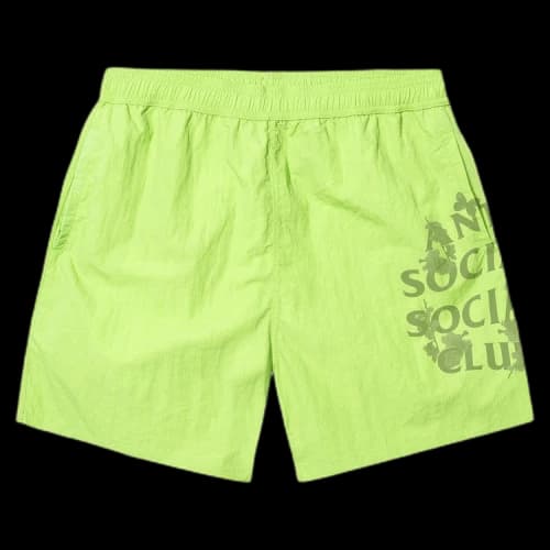 Anti Social Social Club Kkotch Swim Shorts 'Citrus'