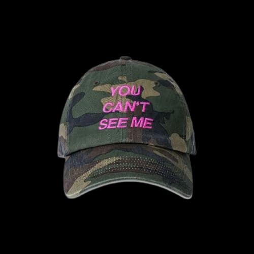 Anti Social Social Club x WWE You Can't See Me Cap 'Camo'