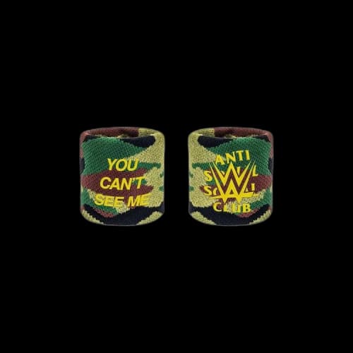 Anti Social Social Club x WWE You Can't See Me Sweatbands 'Camo'