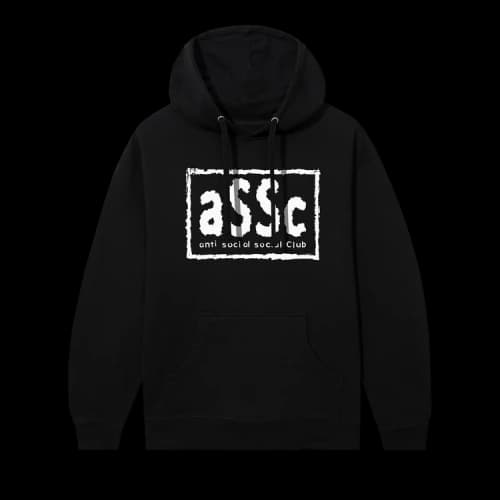 Anti Social Social Club x WWE NWO Hoodie 'Black'