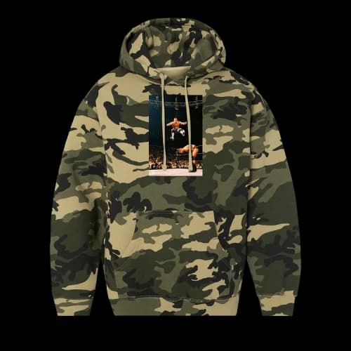 Anti Social Social Club x WWE You Can't See Me Hoodie 'Camo'