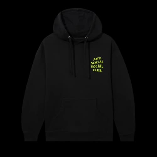 Anti Social Social Club Mind Games Hoodie 'Black'