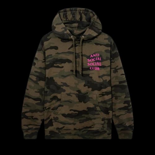 Anti Social Social Club Mind Games Hoodie 'Camo'