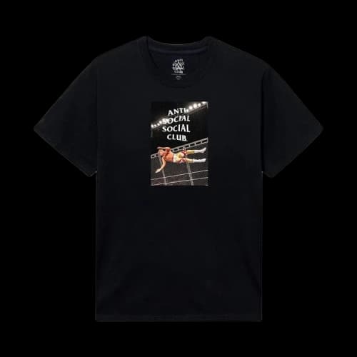 Anti Social Social Club x WWE American Nightmare Tee 'Black'