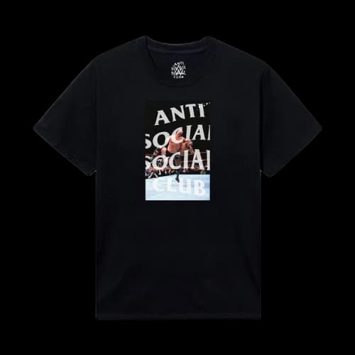 Anti Social Social Club x WWE The Rock Tee 'Black'