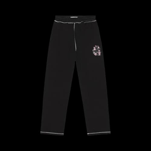 Anti Social Social Club Contrast Stitch Sweats 'Black'