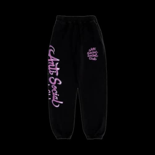 Anti Social Social Club Airbrush Mind Games Sweatpants 'Black'