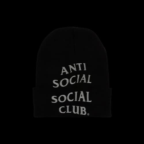 Anti Social Social Club Embroidered Beanie 'Black'