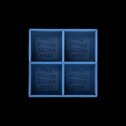 Anti Social Social Club Mind Games Custom Ice Tray 'Blue'