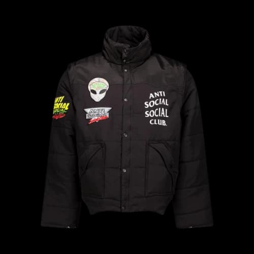 Anti Social Social Club Vintage Ski Jacket 'Black'