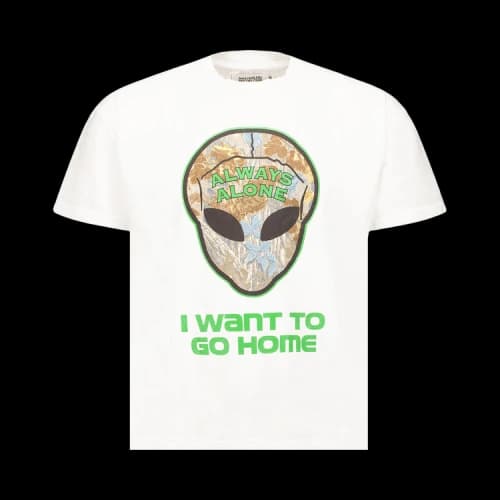 Anti Social Social Club Redneck Alien with Glow Tee 'White'