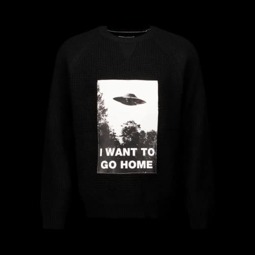 Anti Social Social Club Go Home Sweater 'Black'