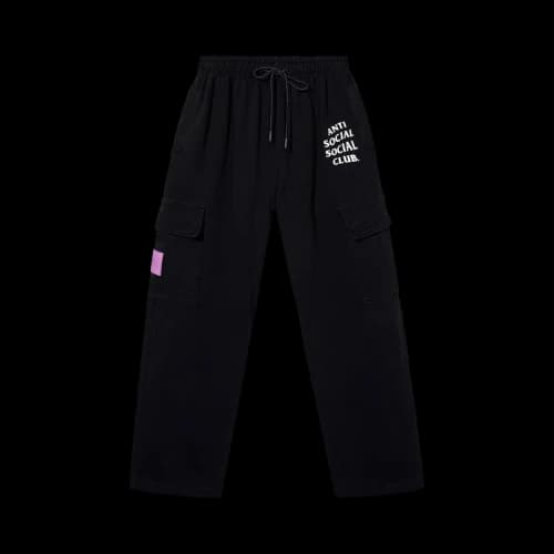 Anti Social Social Club Mind Games Cargo Sweatpants 'Black'