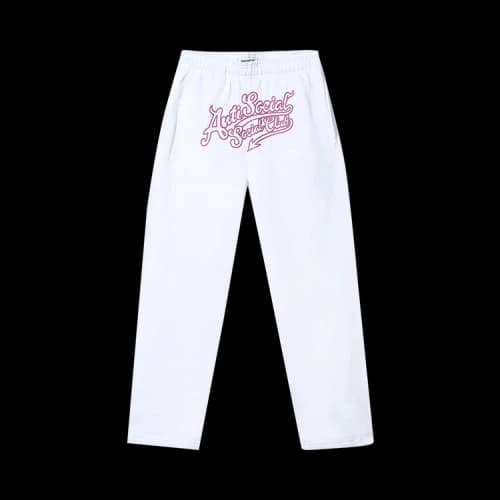 Anti Social Social Club Script Club Sweatpants 'White'