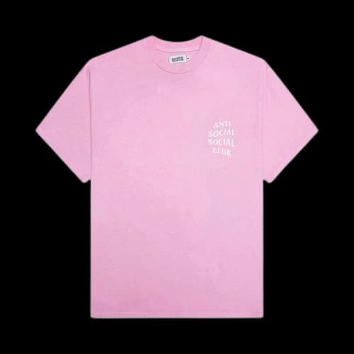 Anti Social Social Club Mind Game Weathered Tee 'Pink'