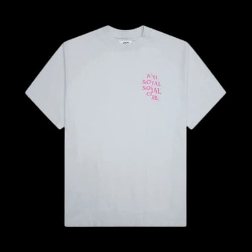 Anti Social Social Club Sliced Mind Games Tee 'Grey'