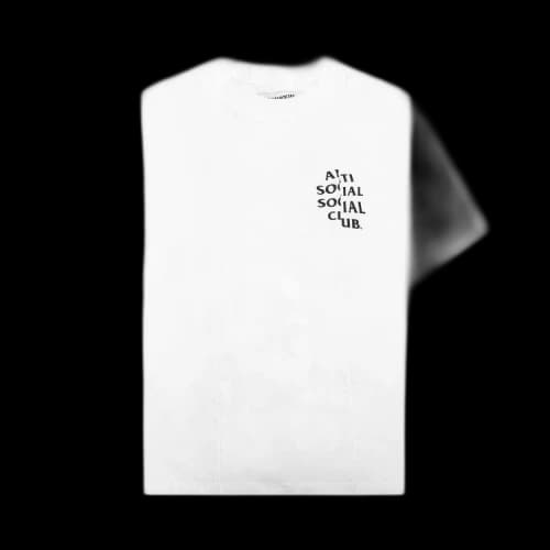 Anti Social Social Club Sliced Mind Games Tee 'White'